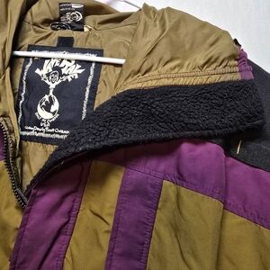 Vintage Wave Rave Snowboarding Jacket Men XL Rare Find